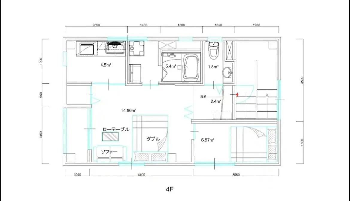 Apartment Ginza 401 Tsukiji 3 Mins Two Bedroom,Tsukiji Market Präfektur Tokio Japan